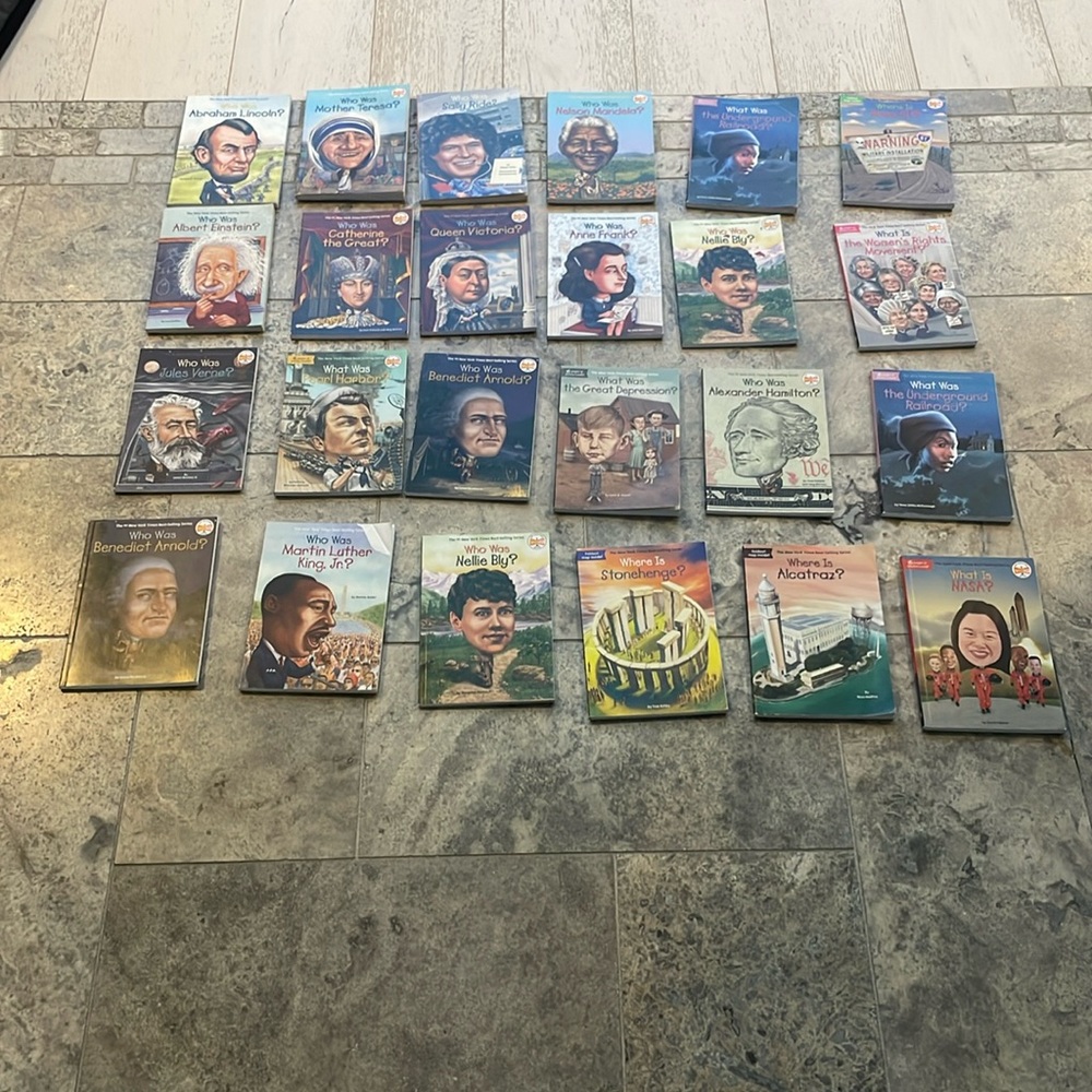 Who was, What was, and Where is books